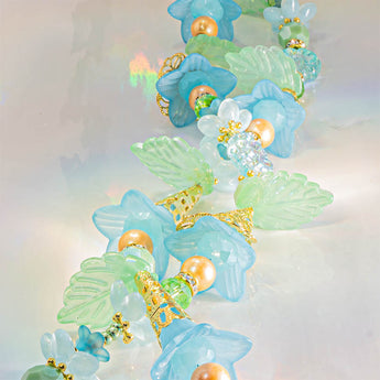 Spring Bead Strand Duo in Morning Glory