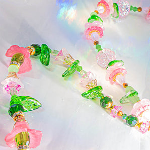 Spring Bead Strand Duo in Sweet Pea