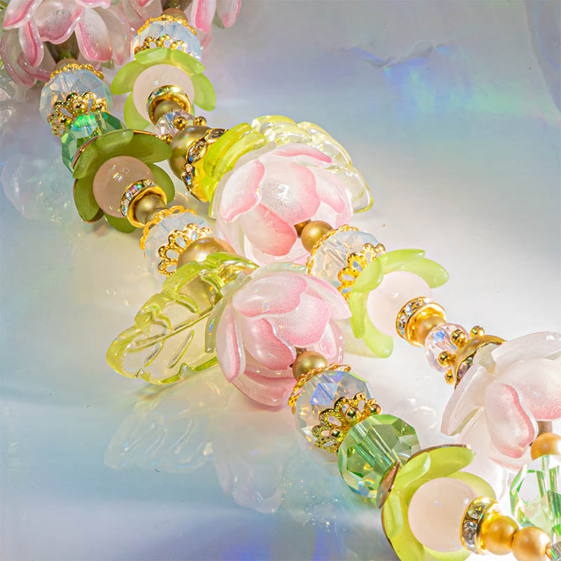 Spring Bead Strand Duo in Water Lilly - Jesse James Beads