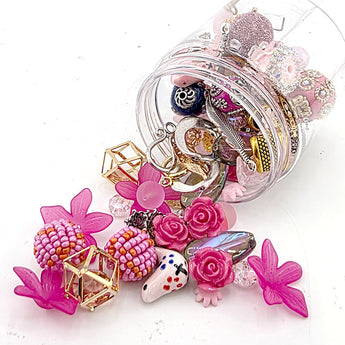 Stacey's Stash Jar in Party Pink