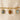Stackable Paperclip Chain Link Gold Bracelet