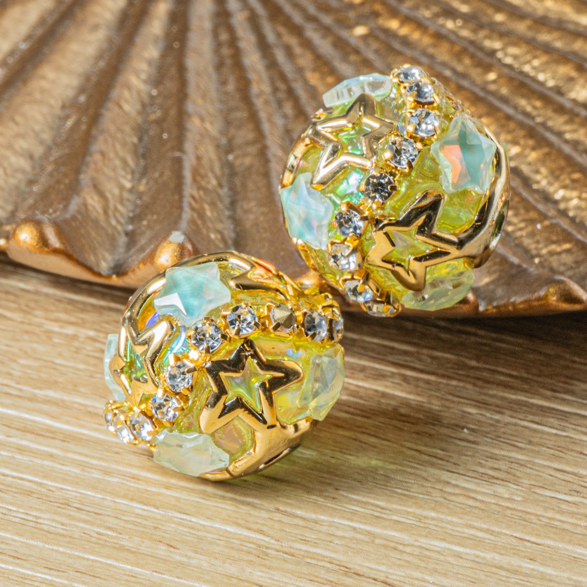 Star-Crossed Boho Bead Pair in Far, Far Away