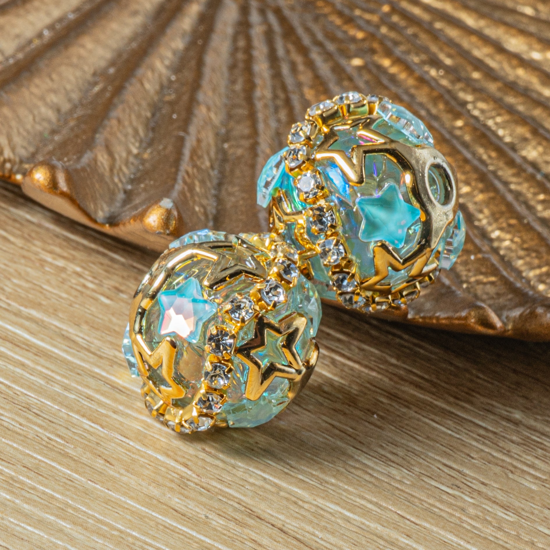 Star-Crossed Boho Bead Pair in Reach For The Stars