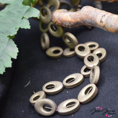 Stardust Single-Style Hemitite Beads