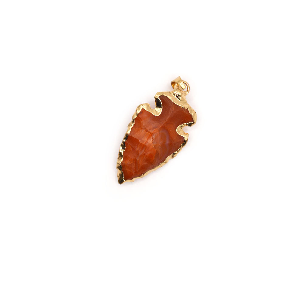 Stone Arrowhead Pendant