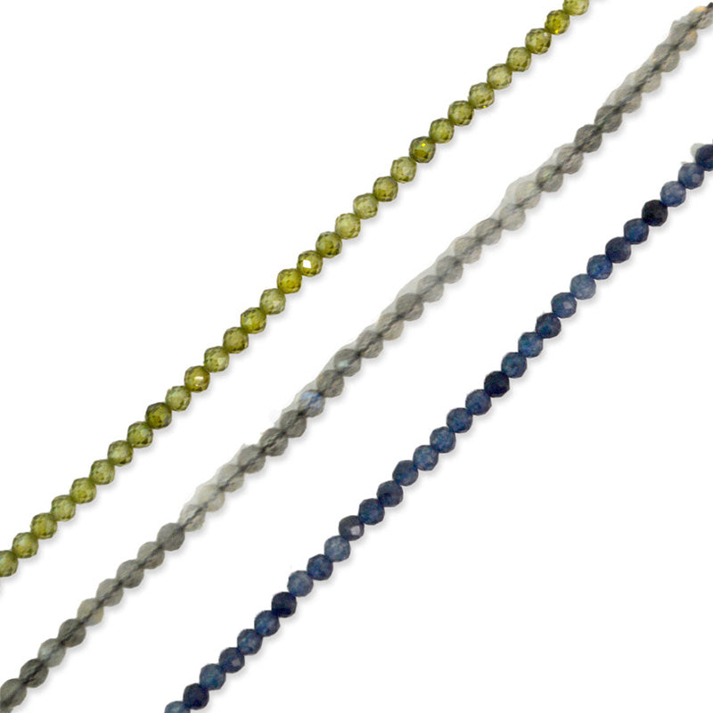 3mm Stone Bead Strand Bundle in On The Horizon