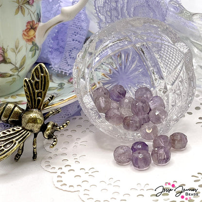 Harmony Amethyst Stone Bead Set