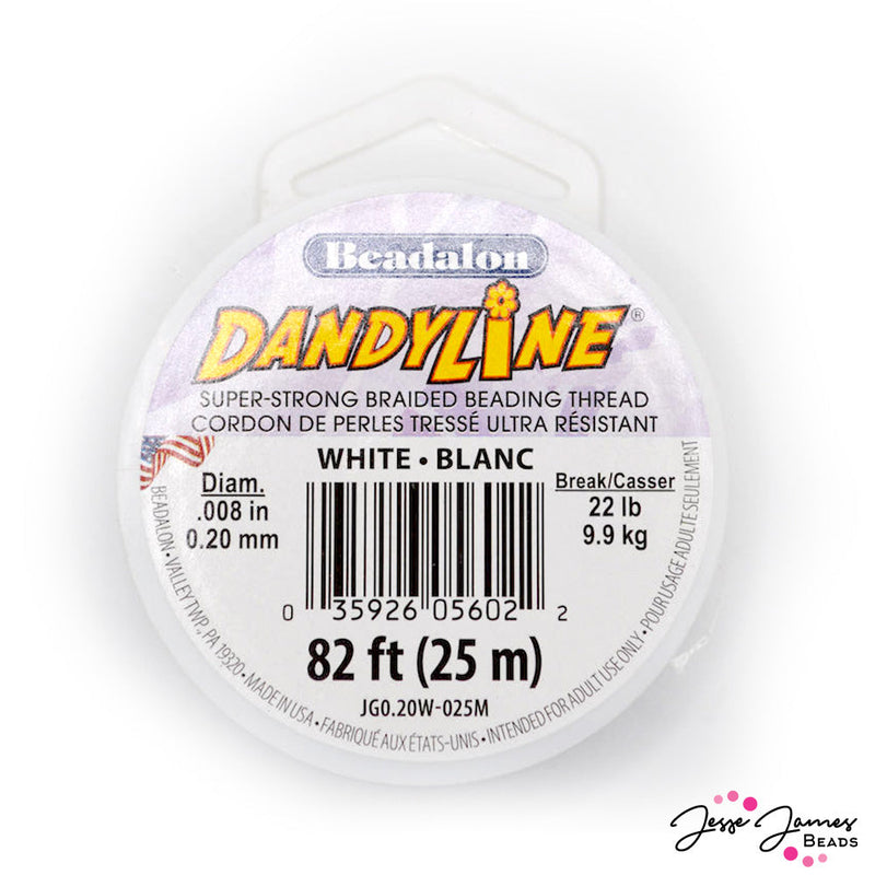 Beadalon Dandyline in White