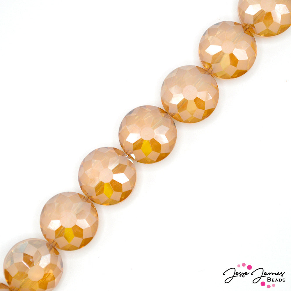 Spring Sunbeams Glass Bead Strands