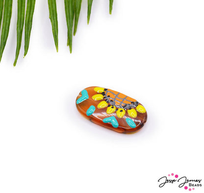 Sunrise & Shine Resin Focal Bead