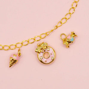 Sweet Tooth 18K Gold Charm Trio