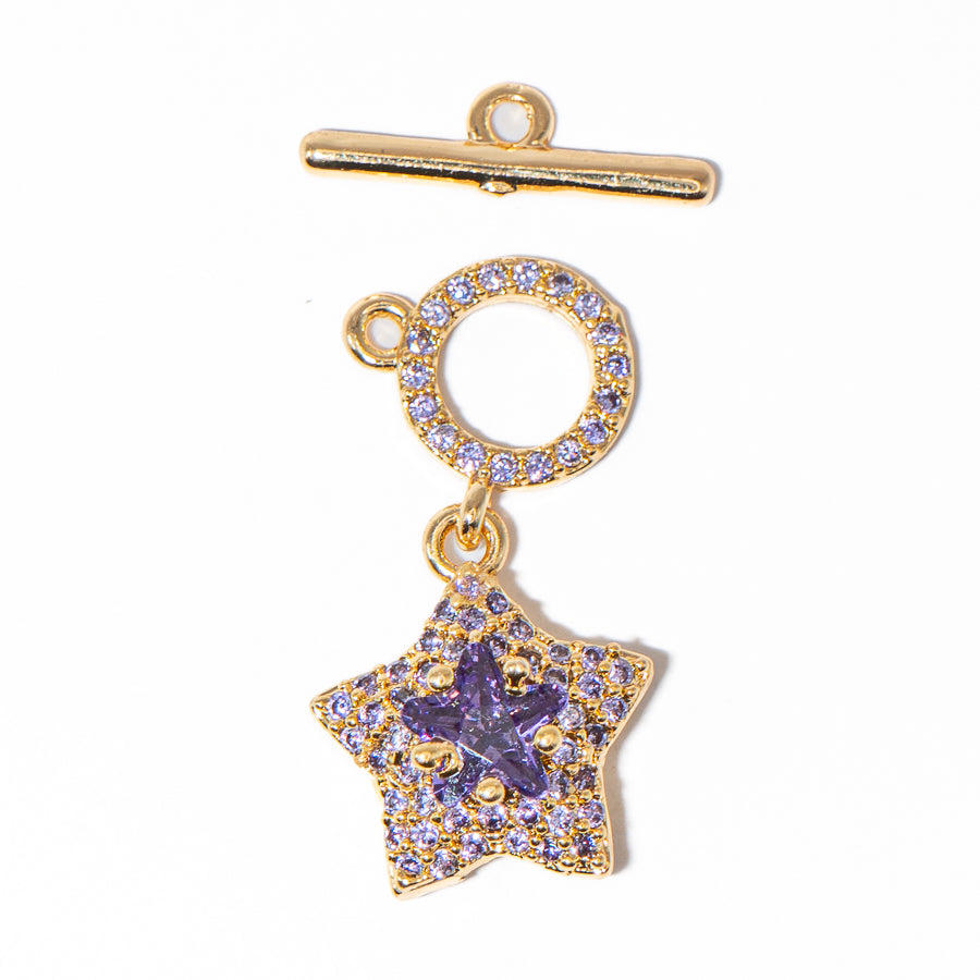 Toggle Clasp in Star Bright