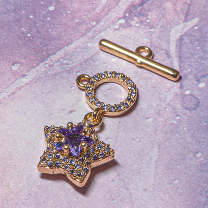 Toggle Clasp in Star Bright