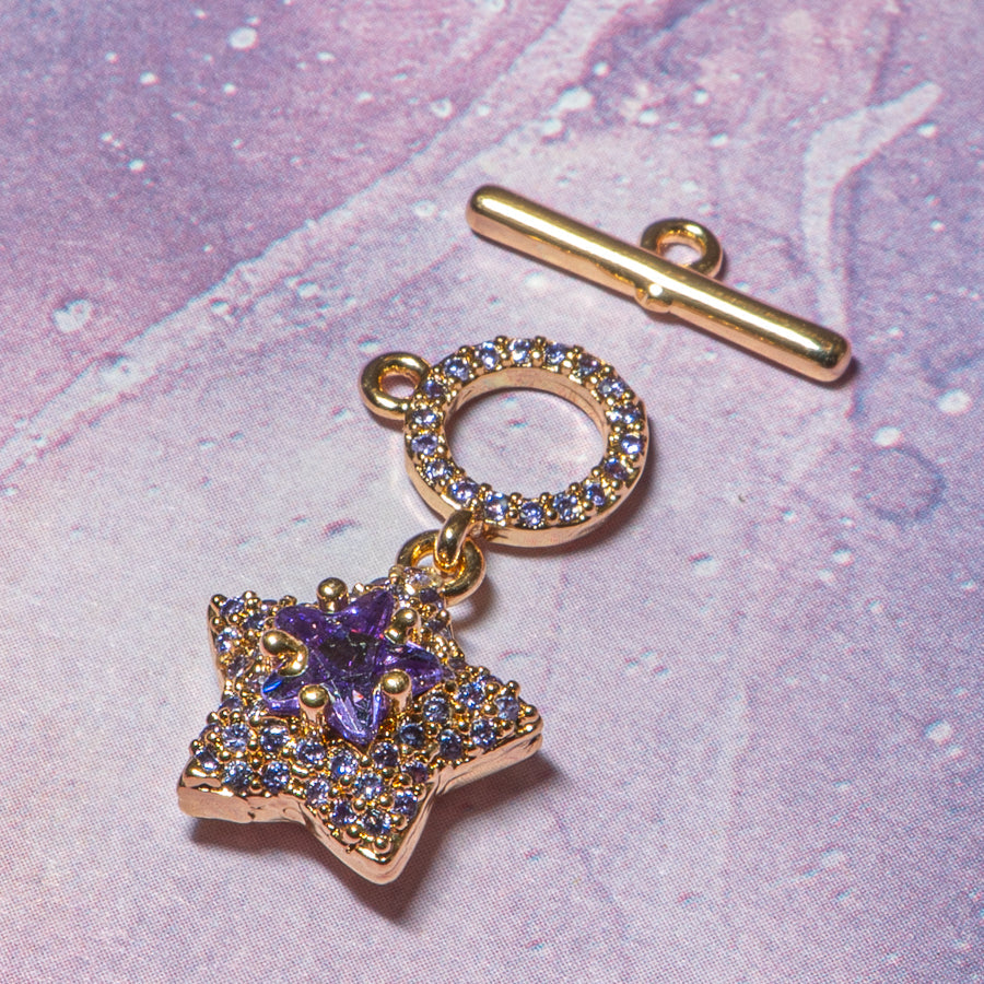 Toggle Clasp in Star Bright