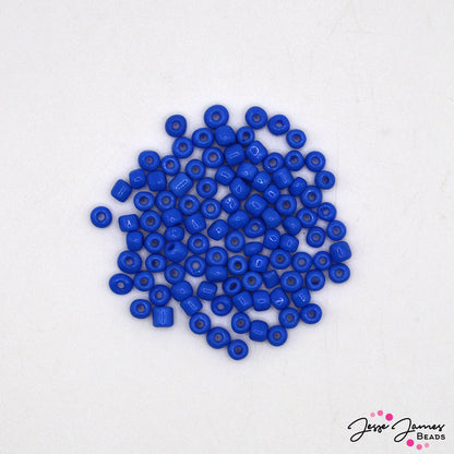 JJB 6/0 Seed Beads In Sapphire Dreams