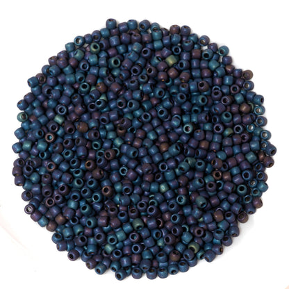 TOHO Glass 11/0 Seed Beads in Frosted Nebula