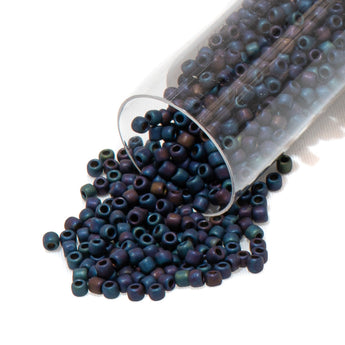 TOHO Glass 11/0 Seed Beads in Frosted Nebula