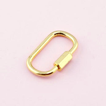 18K Gold Classic & Charming Twist n Lock Clasp
