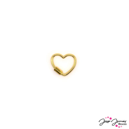 Twist n Lock Clasp in Golden Heart