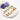 Tulip Vines Enamel Charm Pair