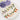 Tulip Vines Enamel Charm Pair