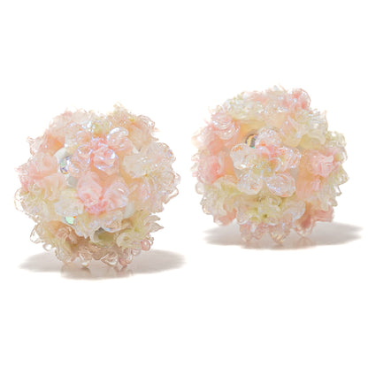 Vintage Garden Boho Bead Pair in Crystal Empire