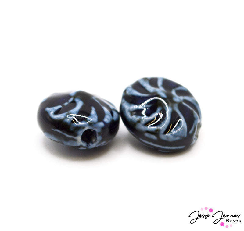 waterfront-ceramic-bead-pair