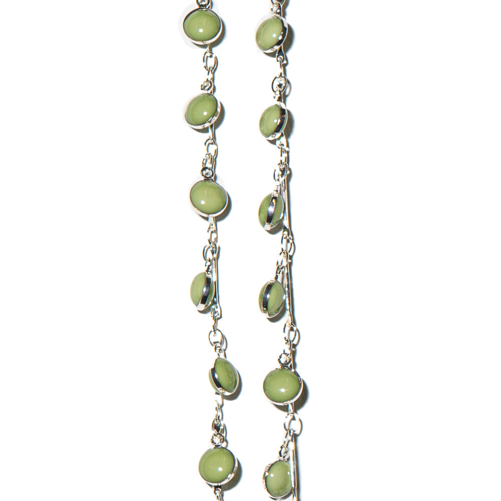 Wicked Whirl Enamel Dangle Chain