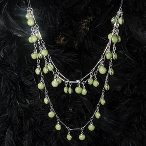 Wicked Whirl Enamel Dangle Chain