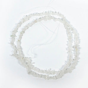 White Jade Natural Stone Chip Strand