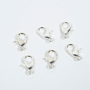 Silver Lobster Clasp Set