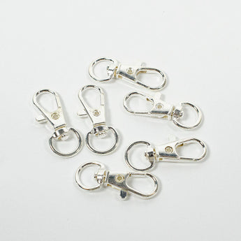 Keychain Lobster Clasps in Silver