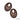 Hang ten with this playful wood focal pendant pair. Each pendant measures 40mm x 29mm x 2.3mm. Each piece features an intricate paisly pattern in dark finished wood. Sold in pairs