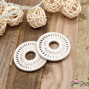 Woven Bead Pair in Ready to Set Sail