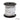 2MM Round White Leather
