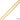 Simple Curve Curb Chain in Bright Gold