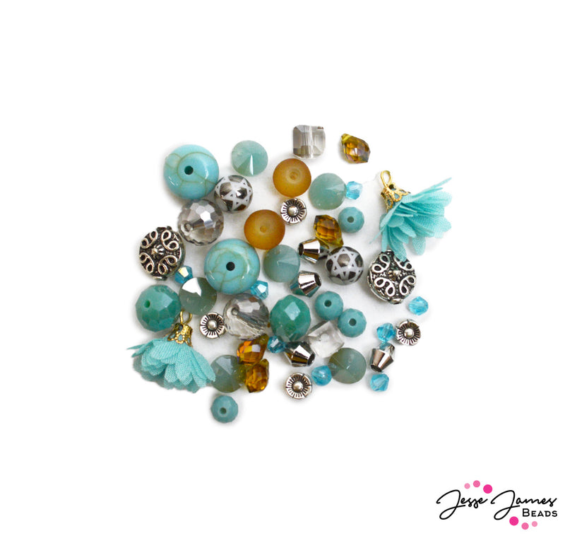 Designed By Me Mini Bead Mix in Turquoise Turtle