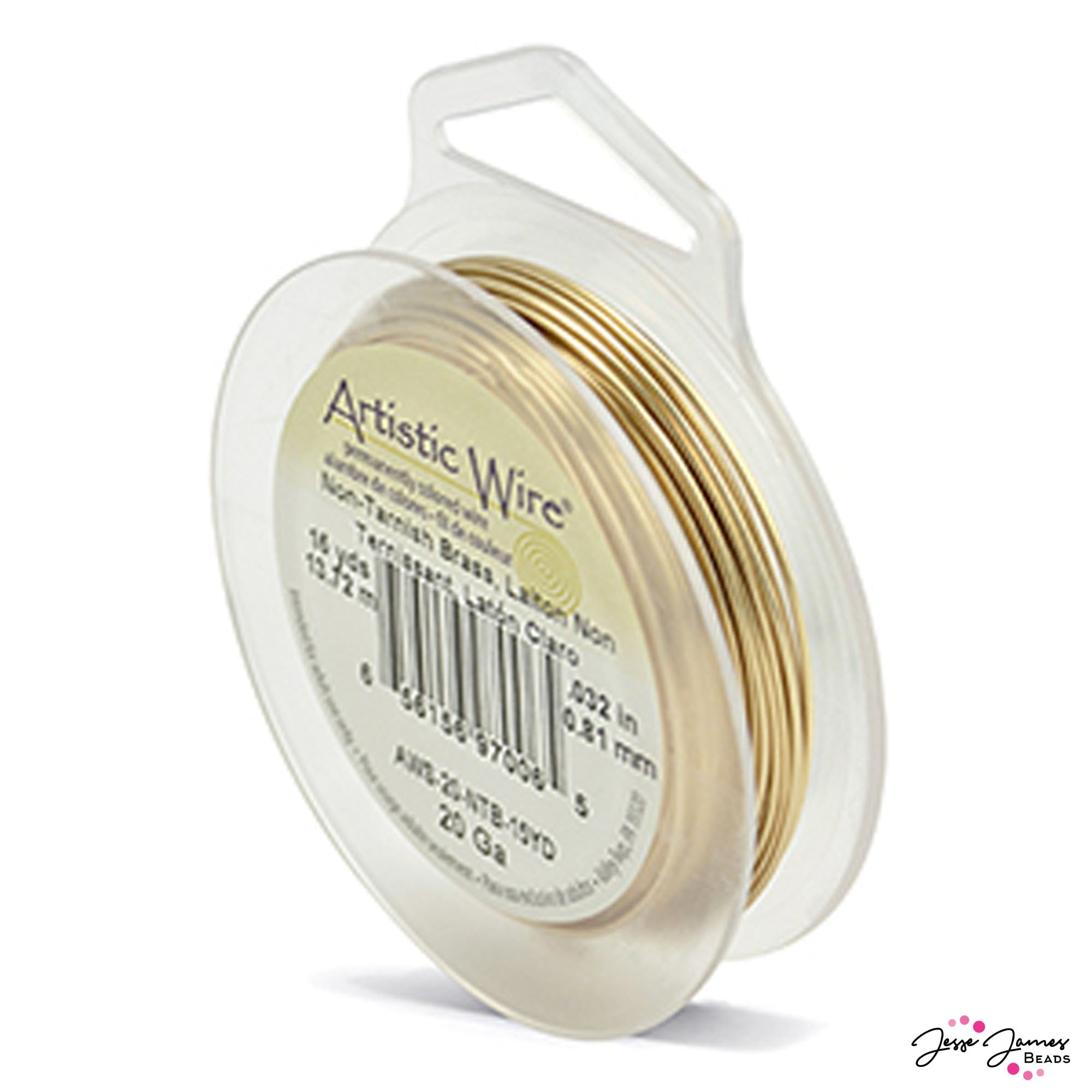 Artistic Beading Wire in Brass 20g