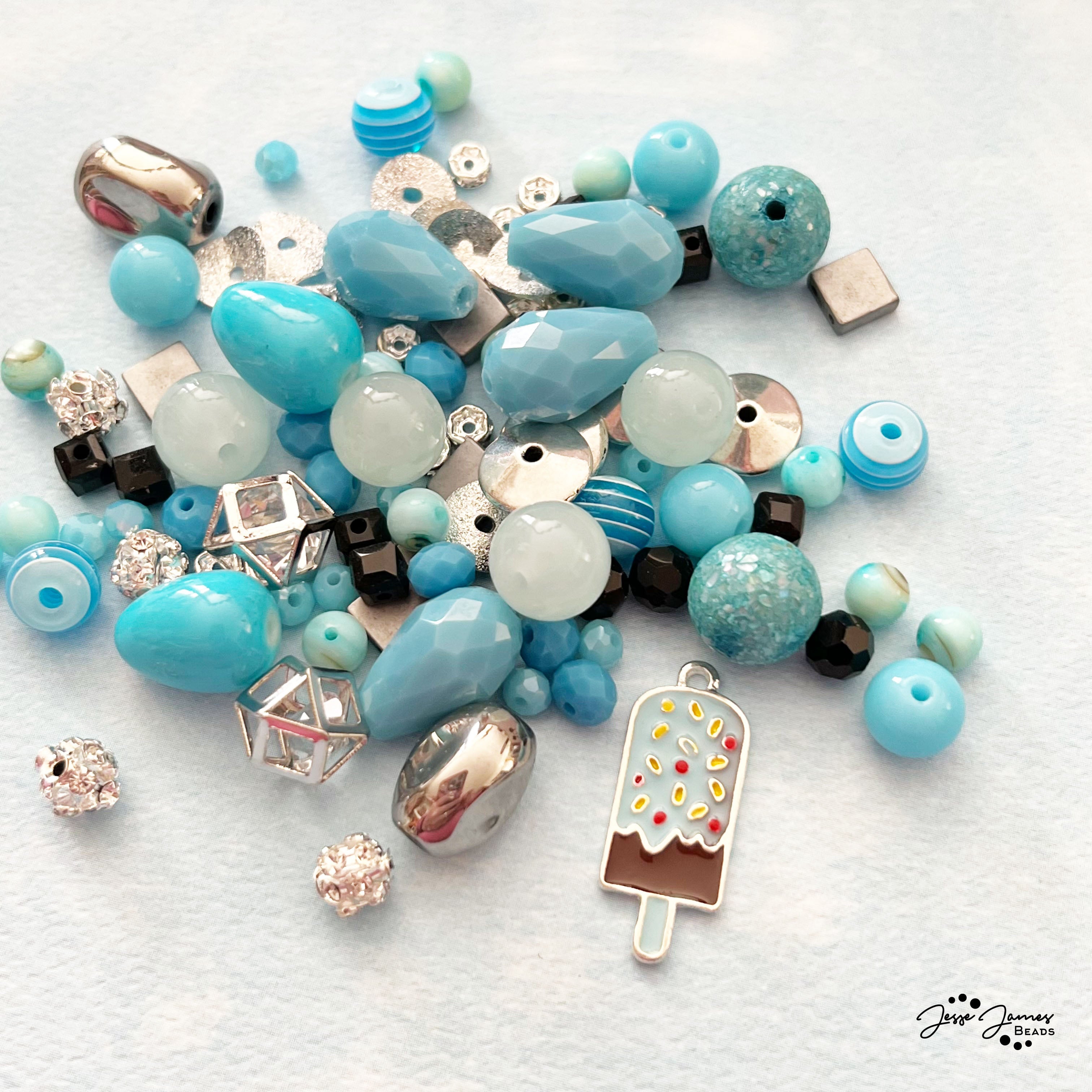 Ice Cream Mini Bead Mix in Cookie Monster