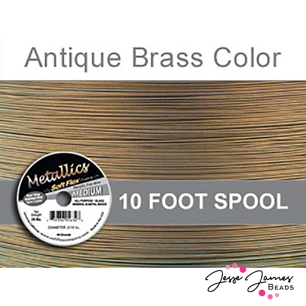 Antique Brass Color SoftFlex Wire