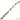 Figaro Triple-Strand Chain in Antique Silver
