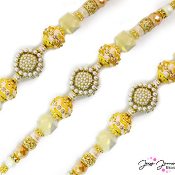 Renaissance Bead Strand in Créme de la Créme