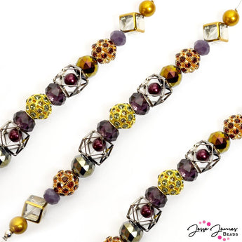Bead Strand in Dusk Sunset