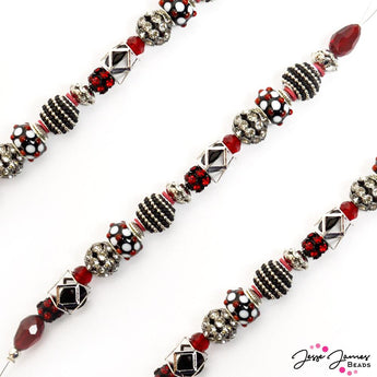 Bead Strand in Evening Fireworks