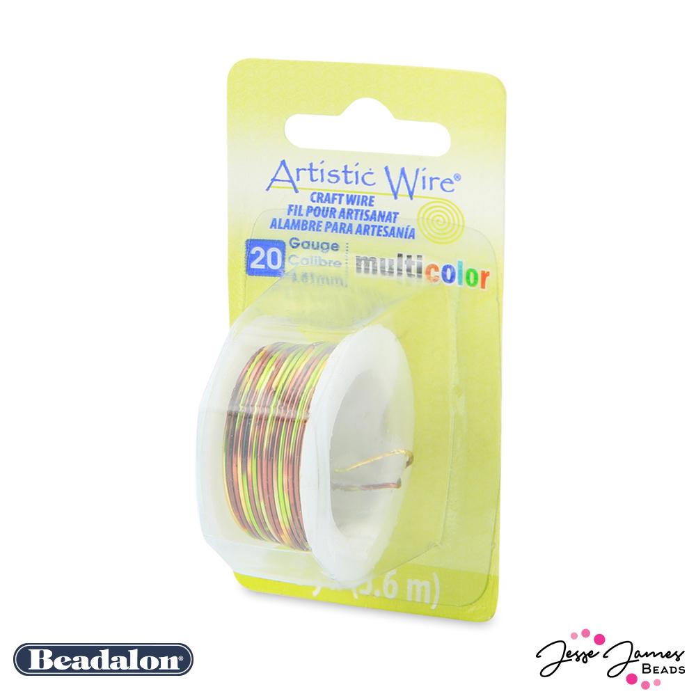 Beadalon Colorcraft 20 Gauge wire in Rose Gold