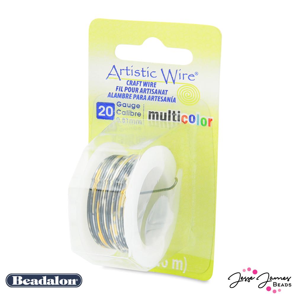 Artistic Beading Wire Tarnish Resistant Silver 16 g - Jesse James Beads