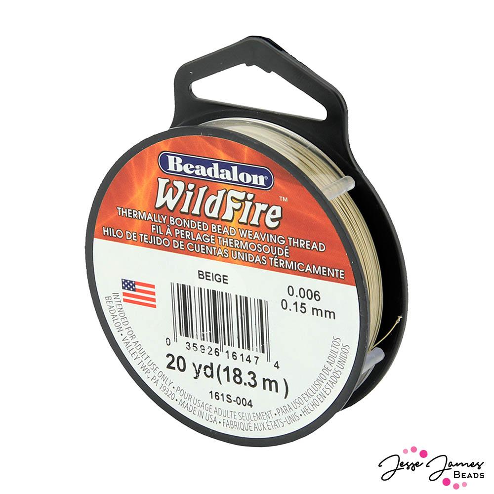 Beadalon Wildfire in Beige