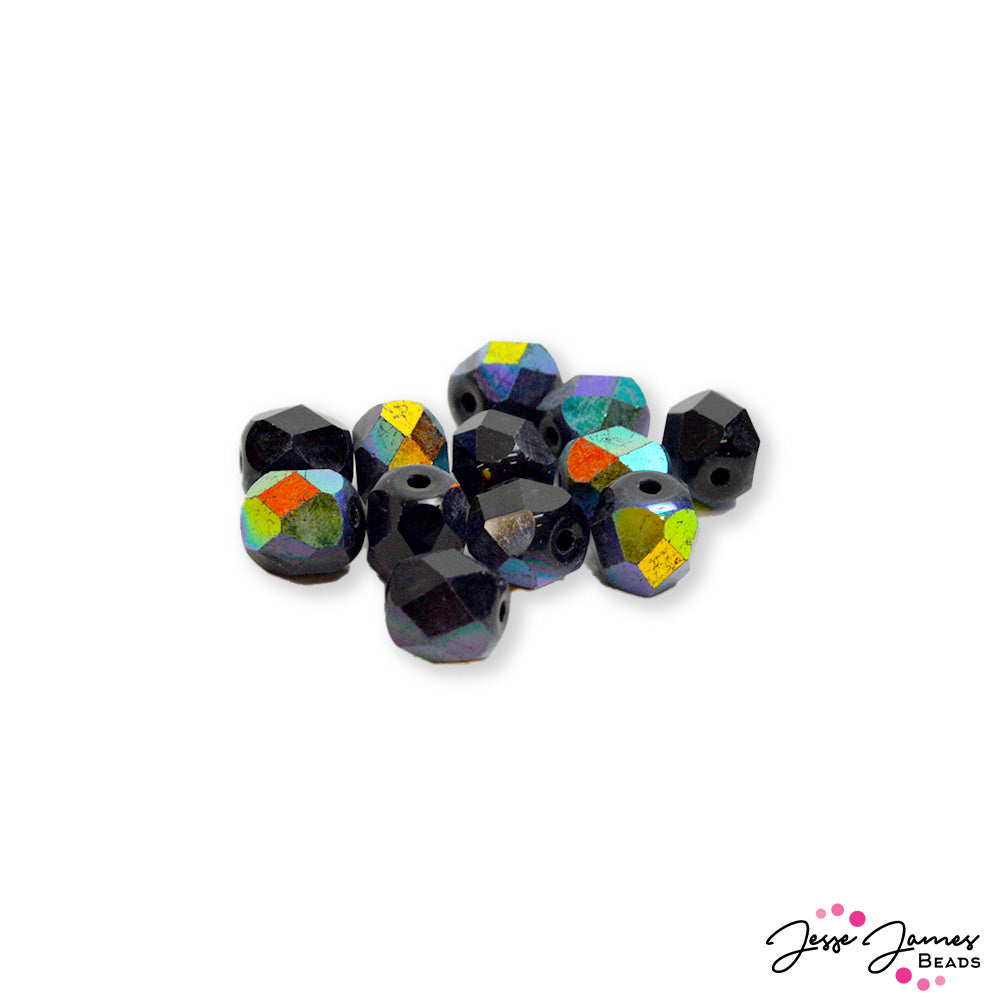Beads By The Dozen In AB Glass