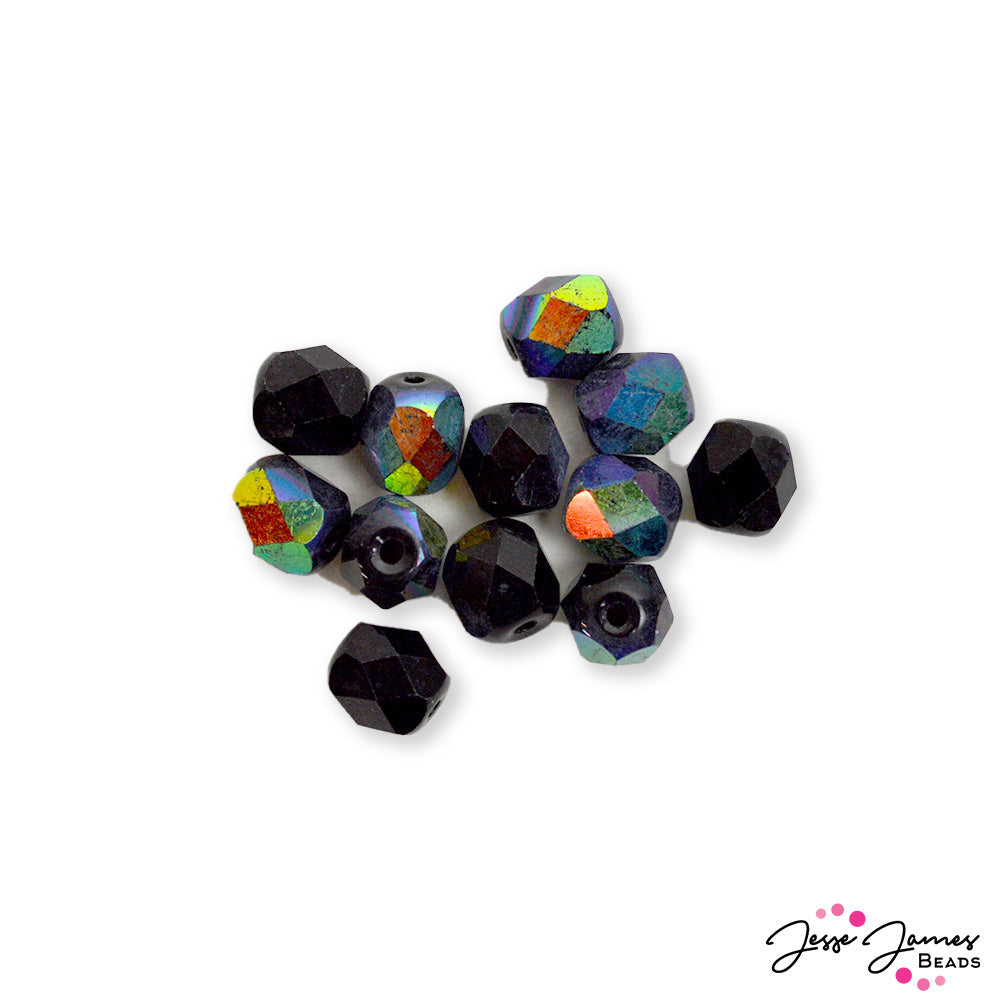 Beads By The Dozen In AB Glass