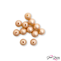 Beads By The Dozen In Cocoa Mini Pearls